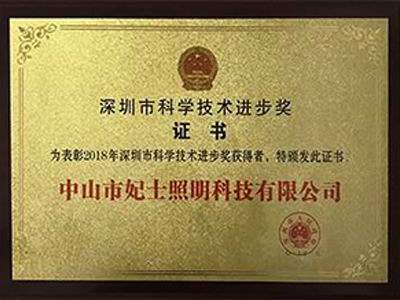深圳科技技術進步獎